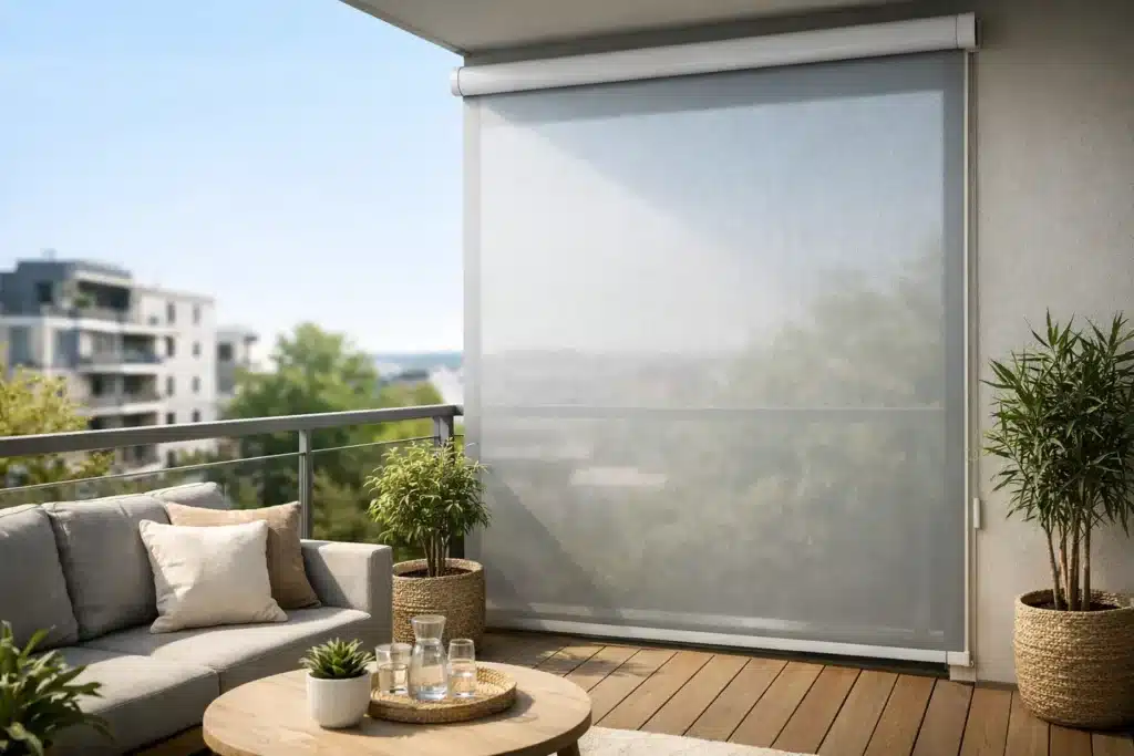 Toldo vertical para balcón: cómo elegirlo