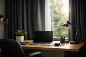Cortinas blackout para home office: cómo elegir