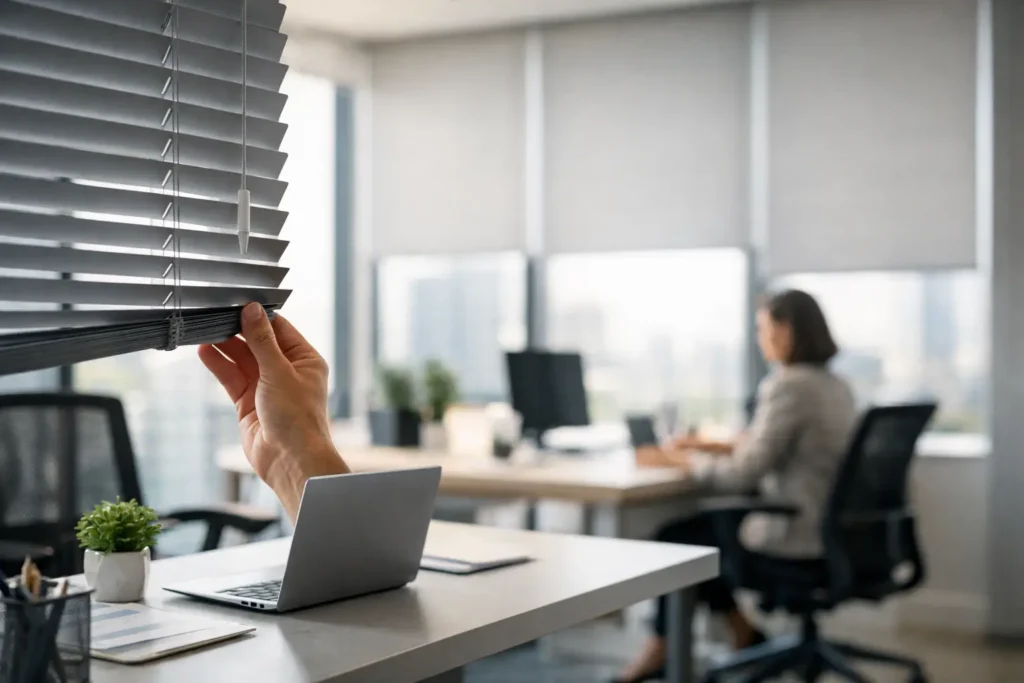 Cómo elegir persianas para oficinas sin fallar