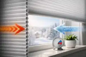 Cortinas celulares y aislación térmica real