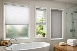 Qué persiana conviene para baño según tu ventana