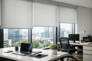 Cortinas roller para oficina bien elegidas